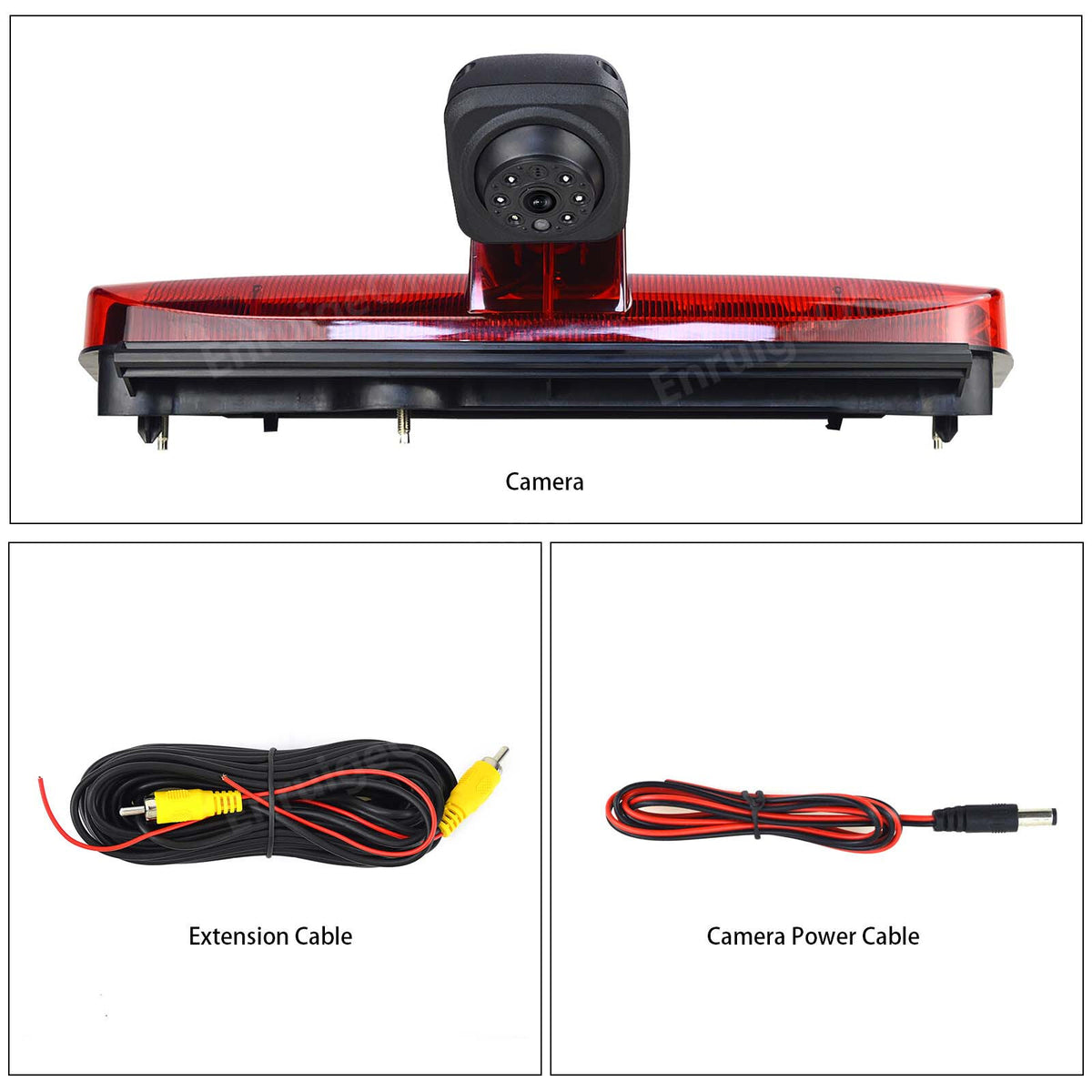 Rear View Brake Light Reversing Camera for Ford Transit Connect 2014-Onwards16