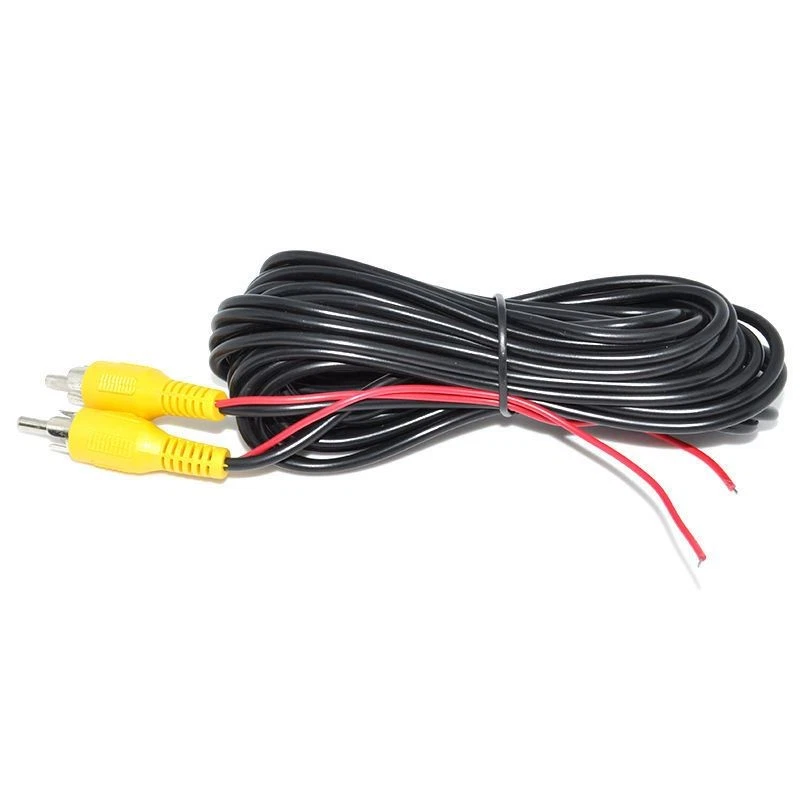 Reverse Camera RCA Cable 10m Video Phono Red Trigger Wire Yellow Extension Lead4