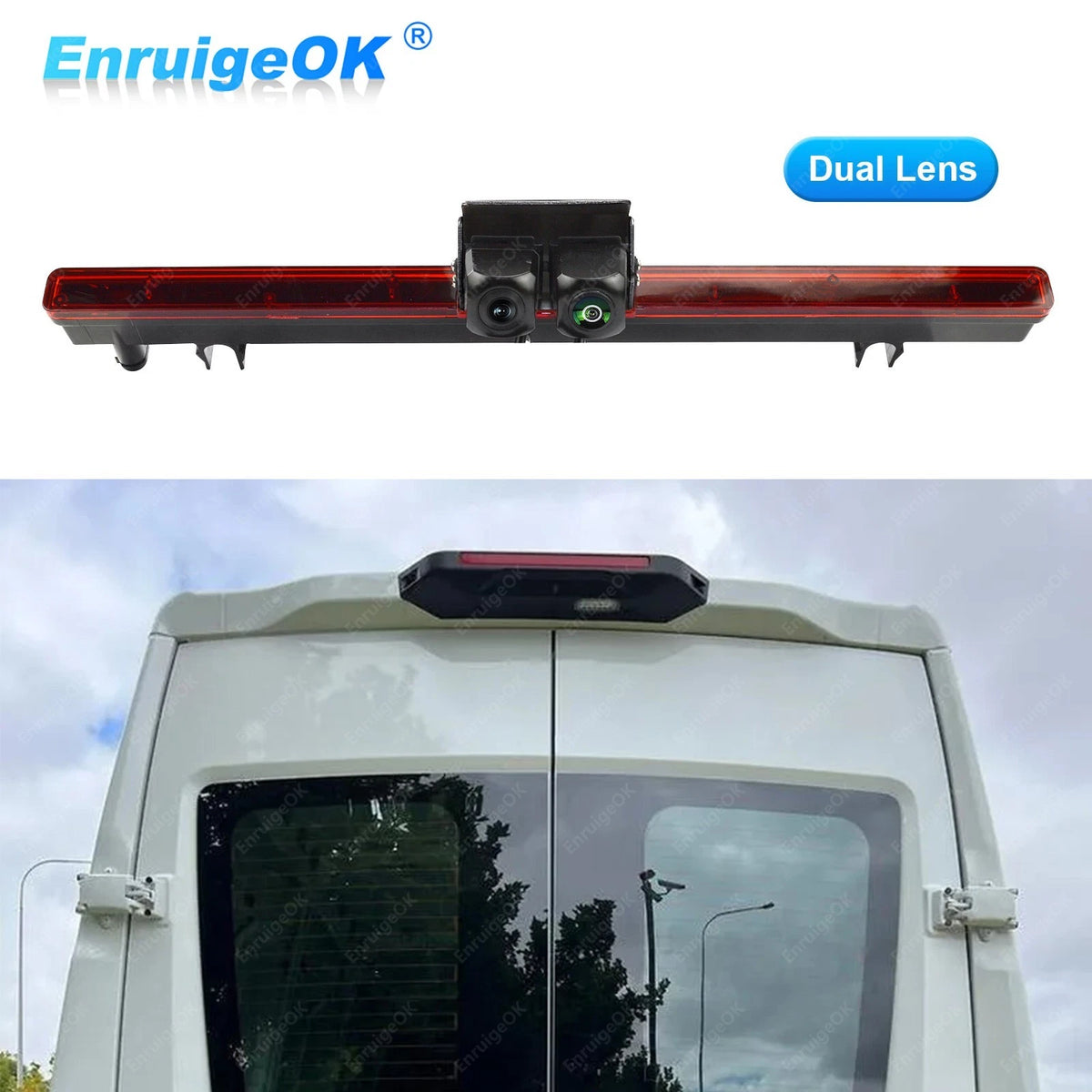 Dual brake light reversing camera for Iveco Daily 2024 onwards