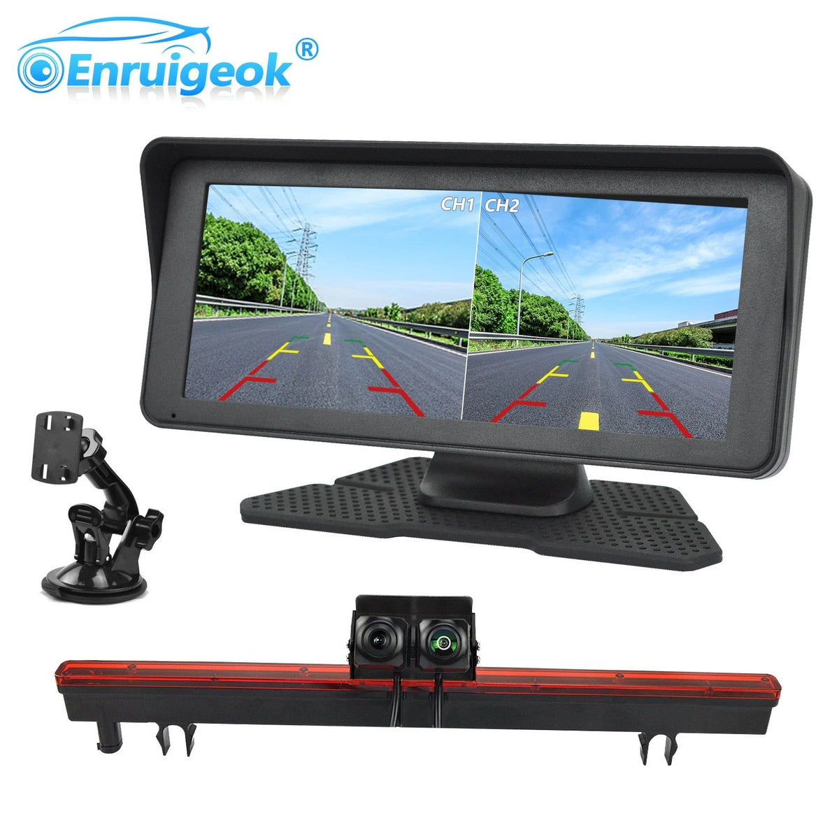 Iveco Daily 2024+ Dual Brake Light Camera Kit with 6.86" IPS Monitor