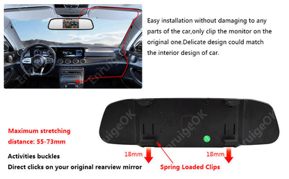 Chrome Emblem Logo Backup Camera for Ford F150 F250 F350 F450 F550 (2004-2016)12