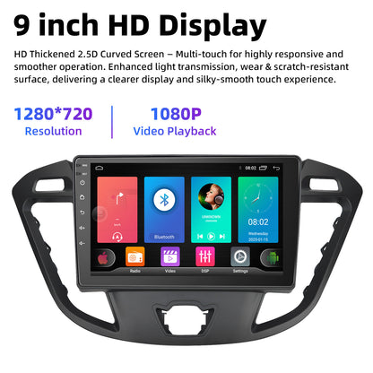 9" HD Touchscreen for Ford Transit Custom 2012-2021