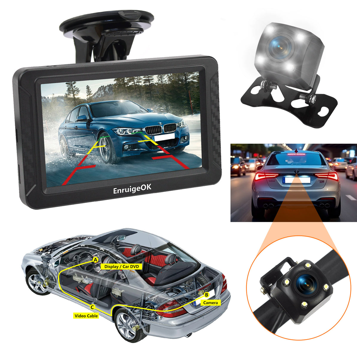 5" Full HD Waterproof Monitor & Camera Kit