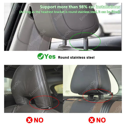 11.6 Inch Car Headrest Player Rear Auto Monitor Video USB TF WIFI BT Androind 114