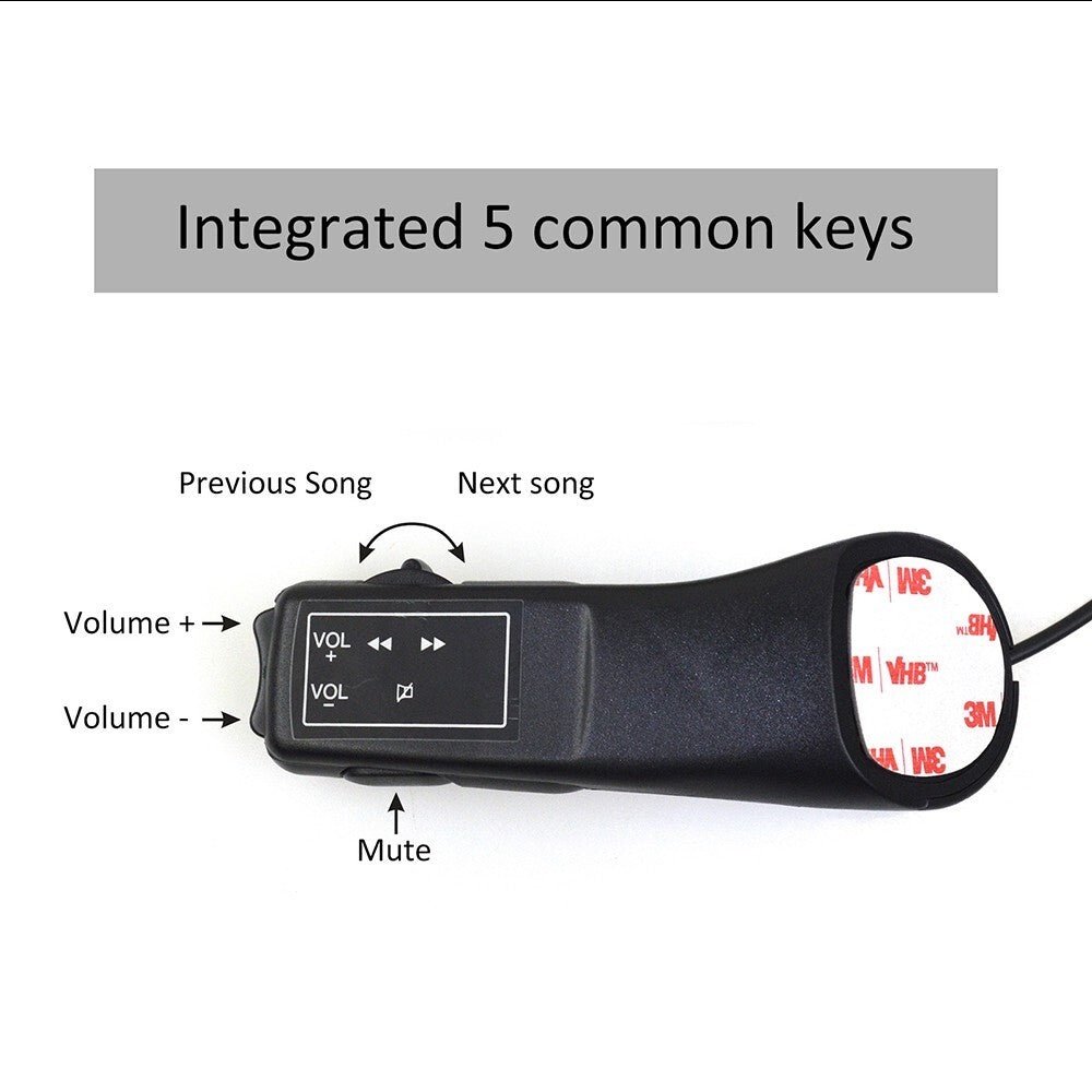 Car Steering Wheel Button Remote Controller For Stereo Radio GPS DVD Universal2