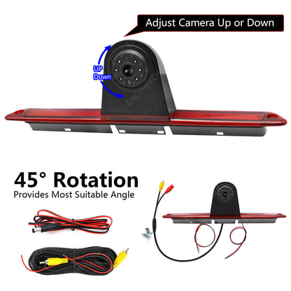 Rear View Brake Light Reversing Camera For Mercedes-Benz Sprinter VW Crafter7