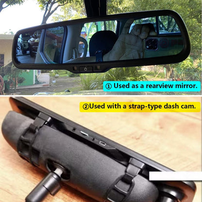 Bracket + Interior Rear View Mirror For Fiat Ducato Peugeot Boxer Citroen Relay1