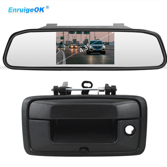 Tailgate Handle with Backup Camera Kit For Chevy Silverado GMC Sierra 1500 25000