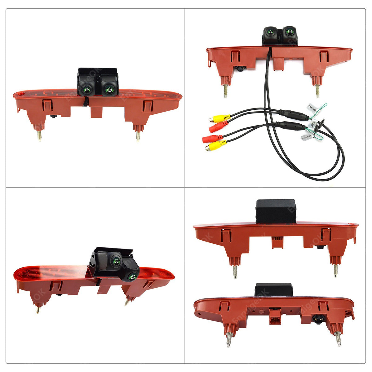 Dual Reversing Camera For Citroen Berlingo Peugeot Partner Mk2 Mk3 6.86" Monitor8