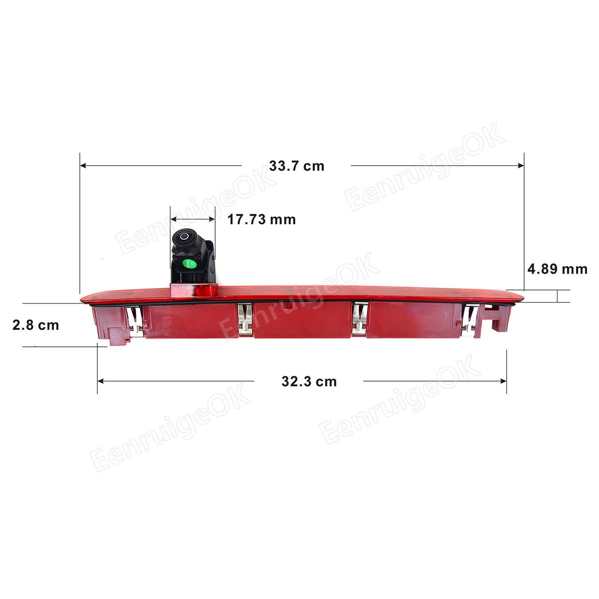 3rd Brake Light Rear View Backup Camera and Monitor Kit for VW Transporter T62