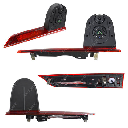 Dual Brake Light Camera for Ford Transit Custom (2012-2015) &6.86" Split Monitor7