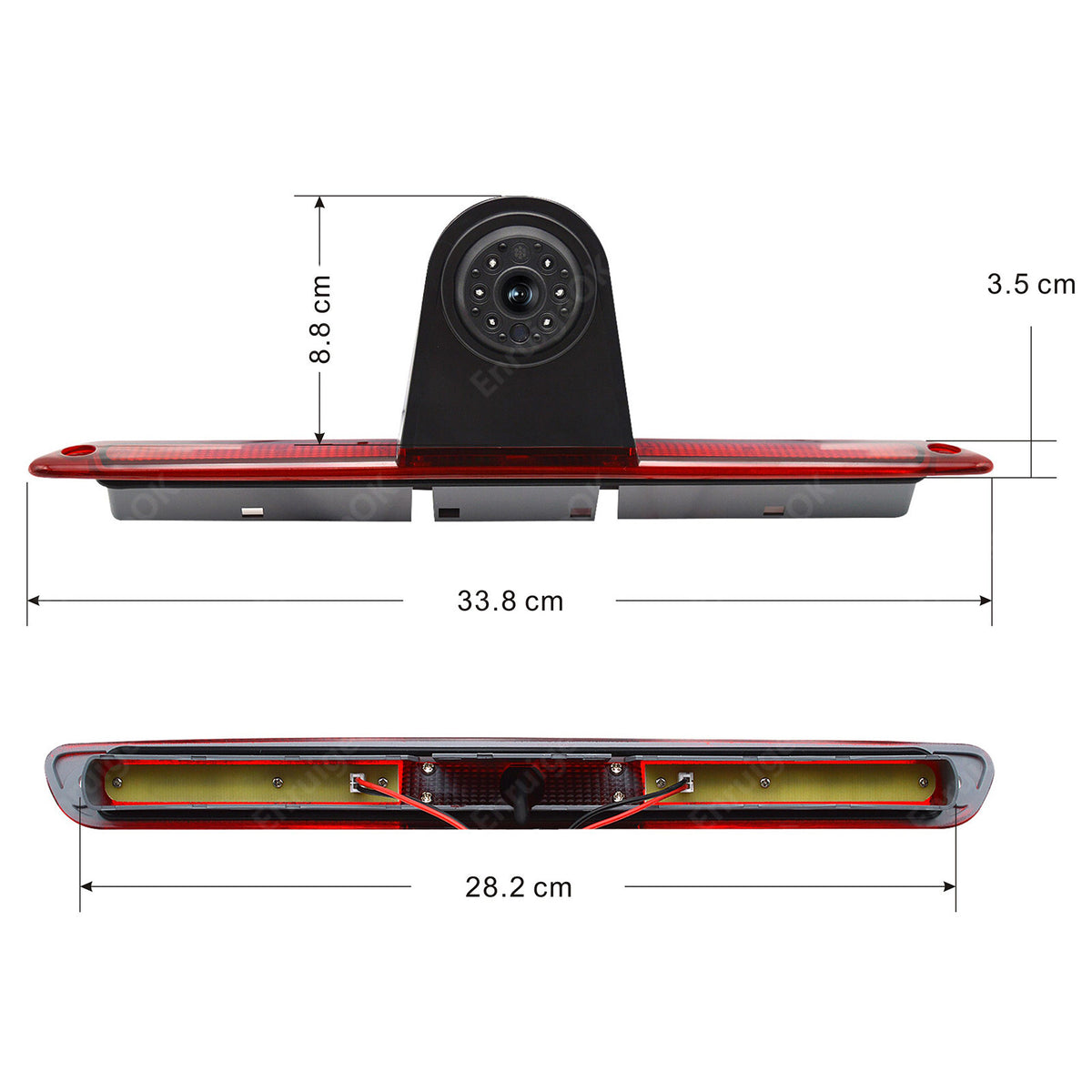 7" Monitor & Rear Reversing Camera Brake Light For Mercedes Sprinter VW Crafter4