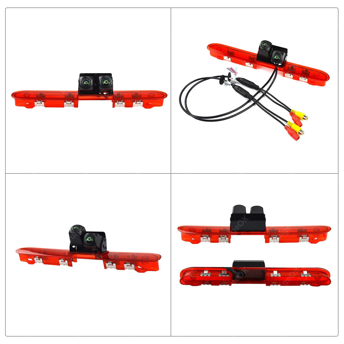 Citroen Dispatch Peugeot Expert Dual Brake Light Reversing Camera &6.86" Monitor8