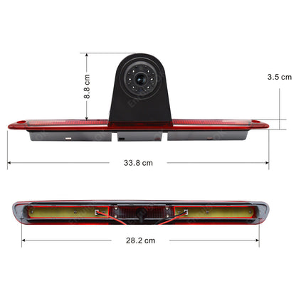 7" Monitor Rear Brake Light Reversing Camera For VW Crafter/Mercedes Sprinter3