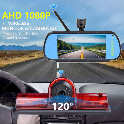 Wireless Backup Camera Kit for Nissan NV 1500 2500 3500 NV Cargo Van 2012-2019