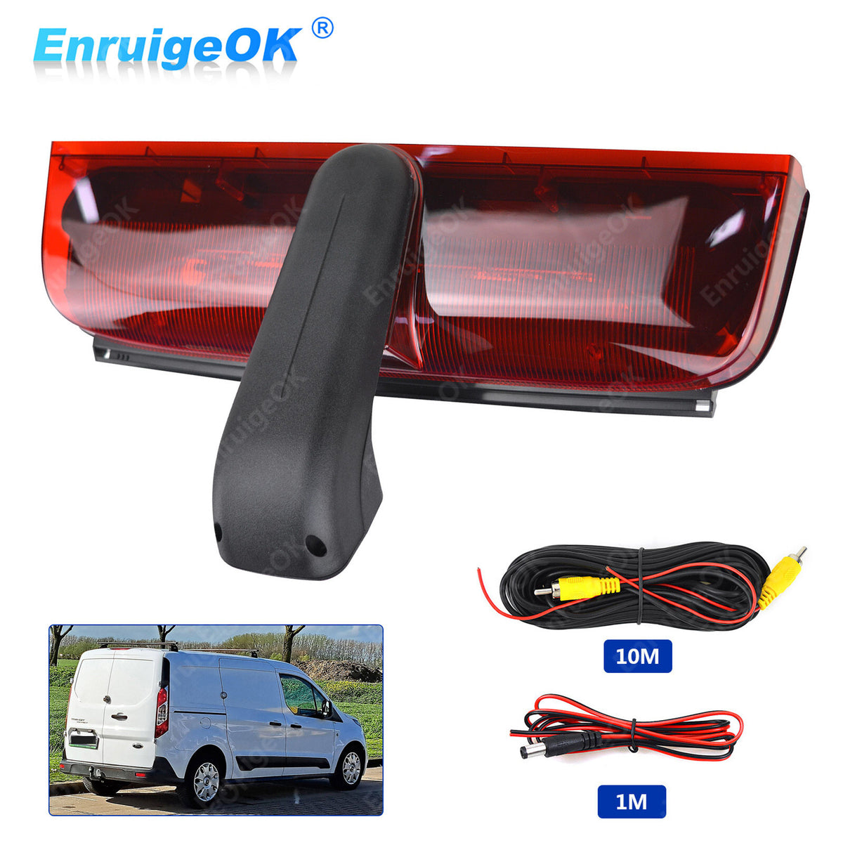Rear View Brake Light Reversing Camera for Ford Transit Connect 2014-Onwards0