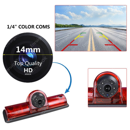 5" Monitor Rear Brake Light Reversing Backup Camera for Nissan NV 1500 2500 35004