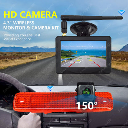 Wireless Rear Brake Light Reversing Camera Kit for Ford Transit [MK7](2006-2013)3