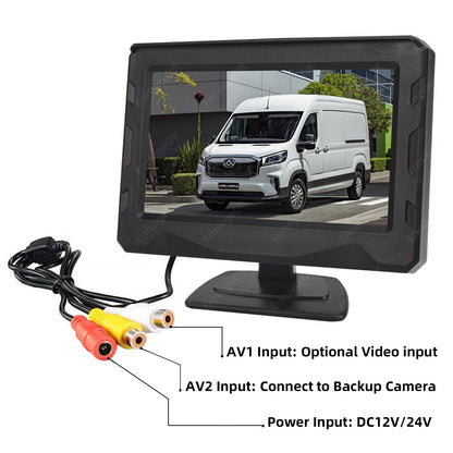 Reverse Camera For Mercedes Sprinter VW Crafter Brake Light Rear & 4.3" Monitor16