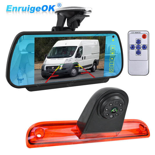7'' Monitor & Rear Brake Light Reversing Camera for Citroen Relay Fiat Ducato0