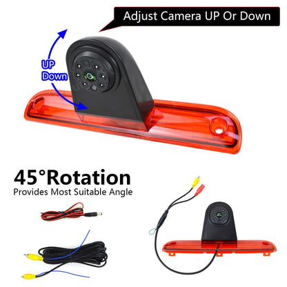 Rear Brake Light Reversing Camera Kit for Peugeot Boxer Fiat Ducato &7'' Monitor15