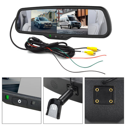 Reverse Camera For Citroen Berlingo Peugeot Partner Mk2 Mk3 + 6.86" Monitor16