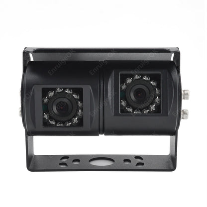 4PIN Motorhome Van Dual Twin Reversing Rear View Parking Backup Camera9