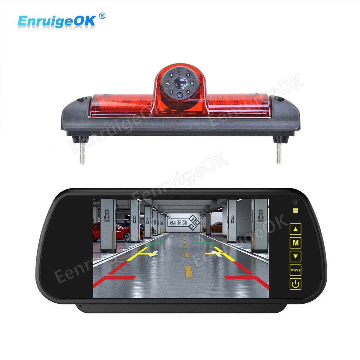 Rear Brake Light Reverse Camera Kit for Fiat Ducato Citroen Relay Peugeot Boxer0