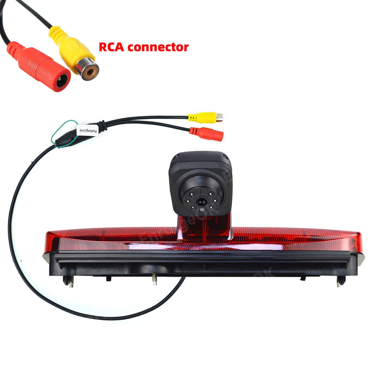 Rear Brake Light Reverse Camera For Ford Transit Connect&6.86" DVR Split Monitor7