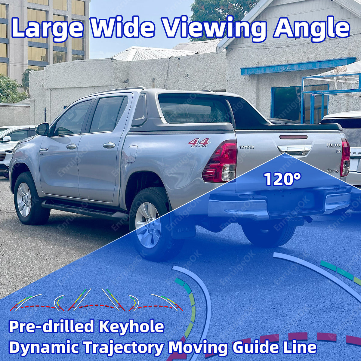Reversing Camera for Toyota Hilux Revo 2015-2021 Pickup Truck Tailgate Handle4