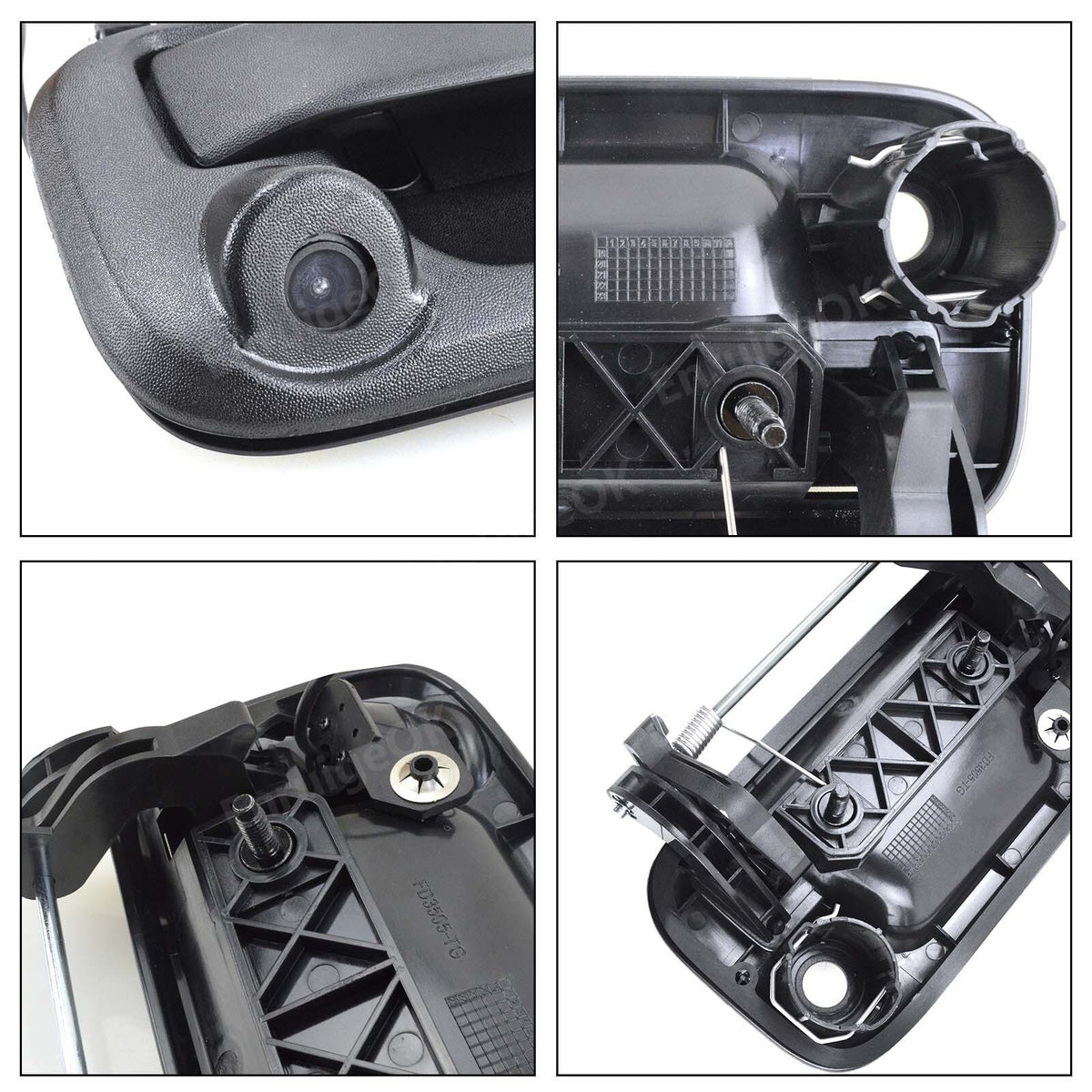 Tailgate Handle & Backup Camera For Ford F-150 F-250 F-350 2004-2014 +5" Monitor5