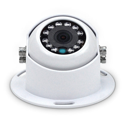 White 4 PIN Heavy Duty Rear View Dome Camera AHD 1080P Metal Case For Truck Bus10