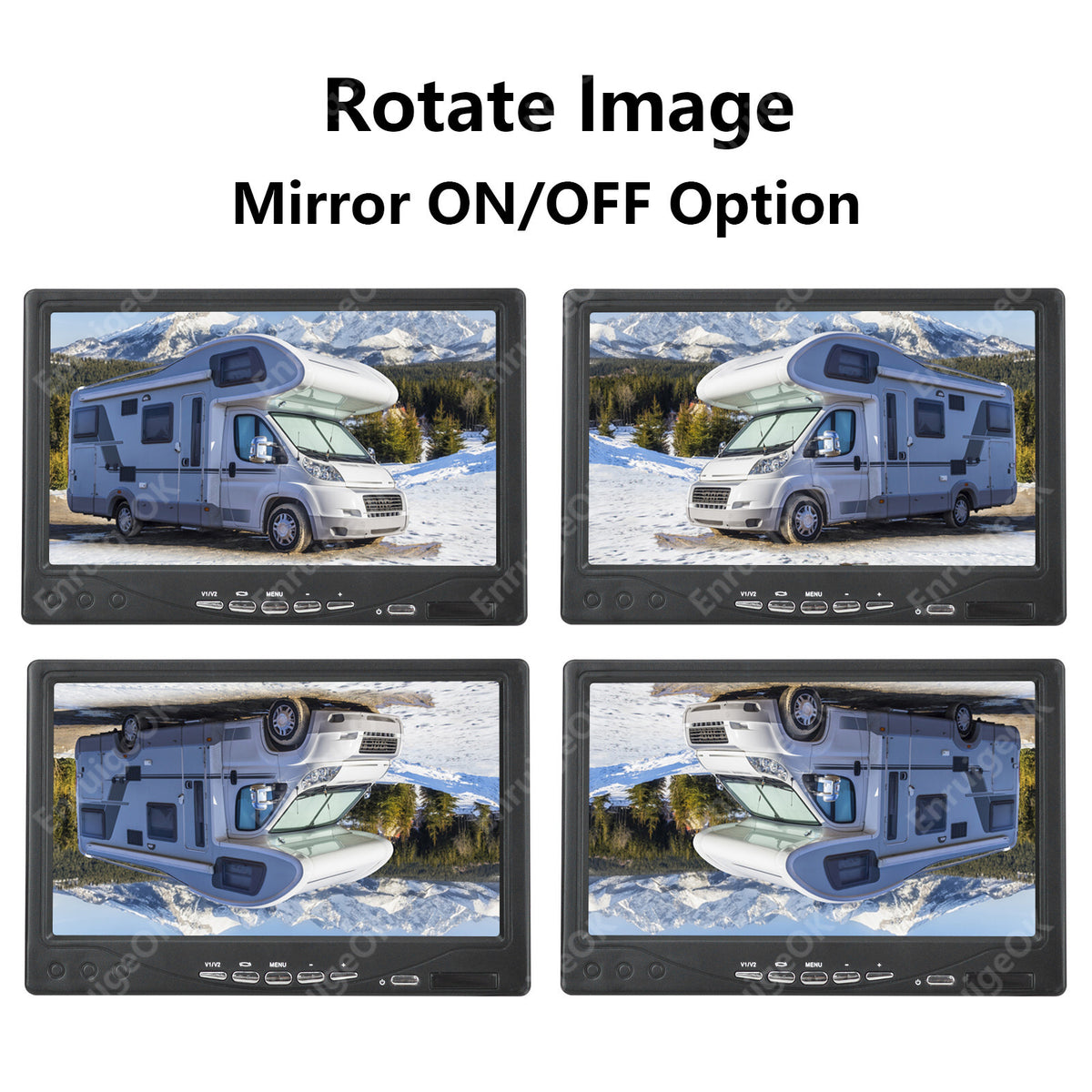 Fiat Ducato Citroen Relay Peugeot Boxer Dual Rear Brake Light Reverse Camera Kit15