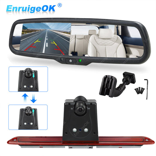 Rear Brake Light Reversing Camera Kit for Mercedes Sprinter W906 907 VW Crafter0