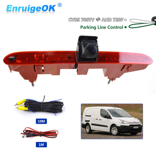 Brake Light Rear View Reversing Camera for Citroen Berlingo Peugeot Partner0