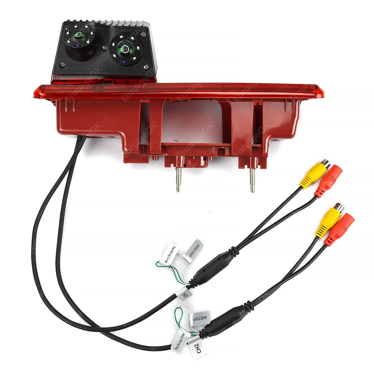 Mirror Monitor & Brake Light Reversing Camera For Vauxhall Vivaro Fiat Talento10