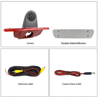 2007-2016 Peugeot Expert Reverse Backup Camera with Building in LED Brake Light12