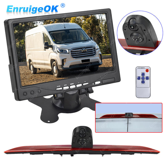 Dual Lens Brake Light Reversing Camera for Maxus eDeliver 9 &7" Dash Monitor Kit0