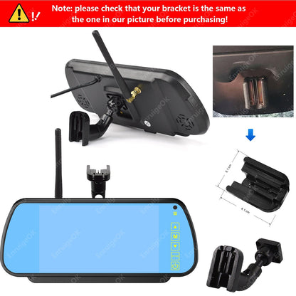 Peugeot Boxer Fiat Ducato Wireless Rear Brake Light Reversing Camera &7" Monitor12