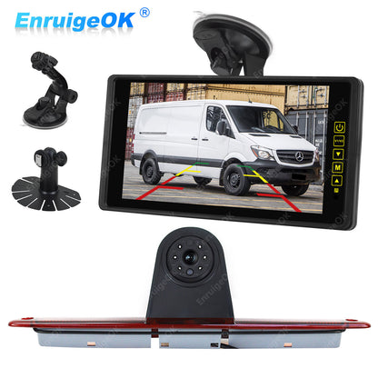 Rear Brake Light Reversing Camera For Mercedes Sprinter/VW Crafter & 9" Monitor0
