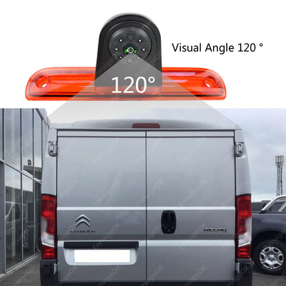 Brake light Reversing Camera Kit for Fiat Ducato Peugeot Boxer Citroen Relay11