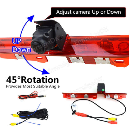 7" Monitor Rear Brake Light Reversing Camera for Peugeot Expert Citroen Dispatch19