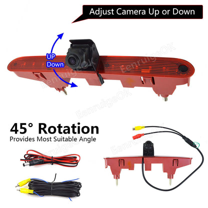Citroen Berlingo Peugeot Partner MK2 MK3Brake Light Reversing Camera &7" Monitor7