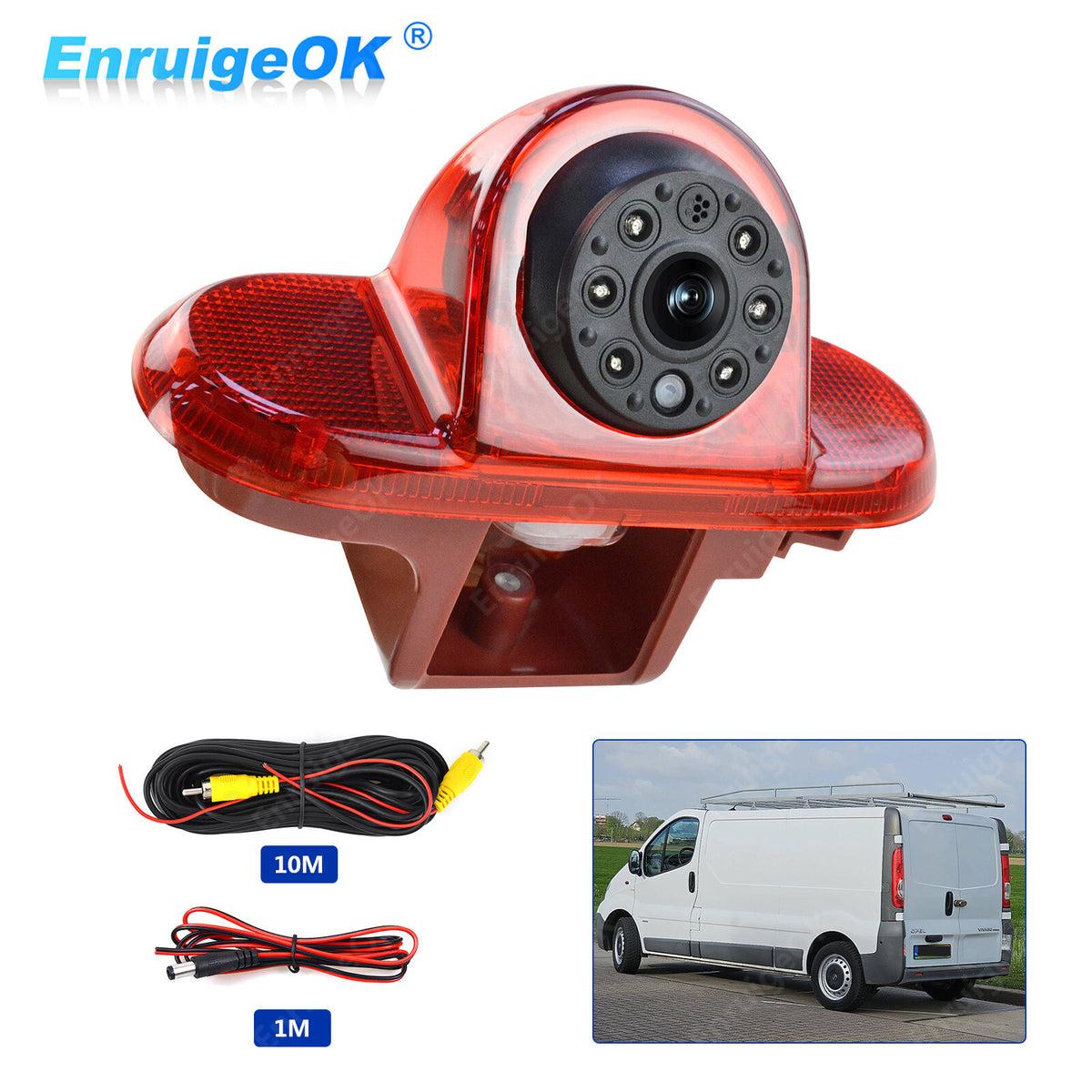 Rear Brake Light Reversing Camera For Vauxhall/Opel Vivaro, Renault Trafic0