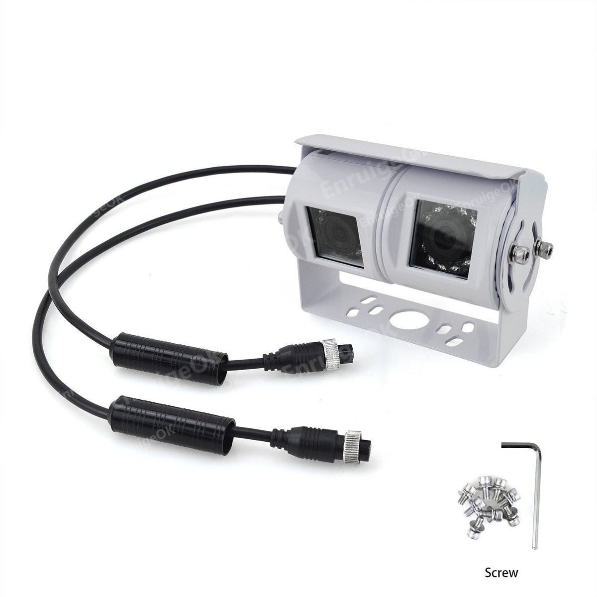 Motorhome Van Dual Rear View Reversing Camera Kit for Commercial Vehicles16