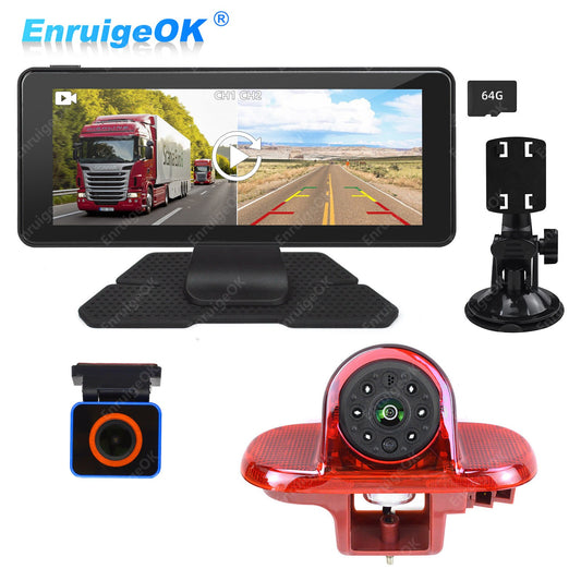 6.86" Monitor & Brake Light Reversing Camera For Renault Trafic Vauxhall Vivaro0