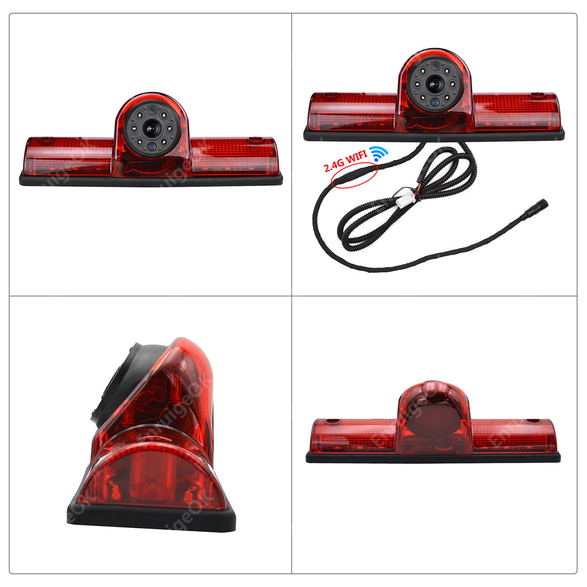 Wireless Universal High Level Brake Light Reverse Camera Kit for Commercial Vans15