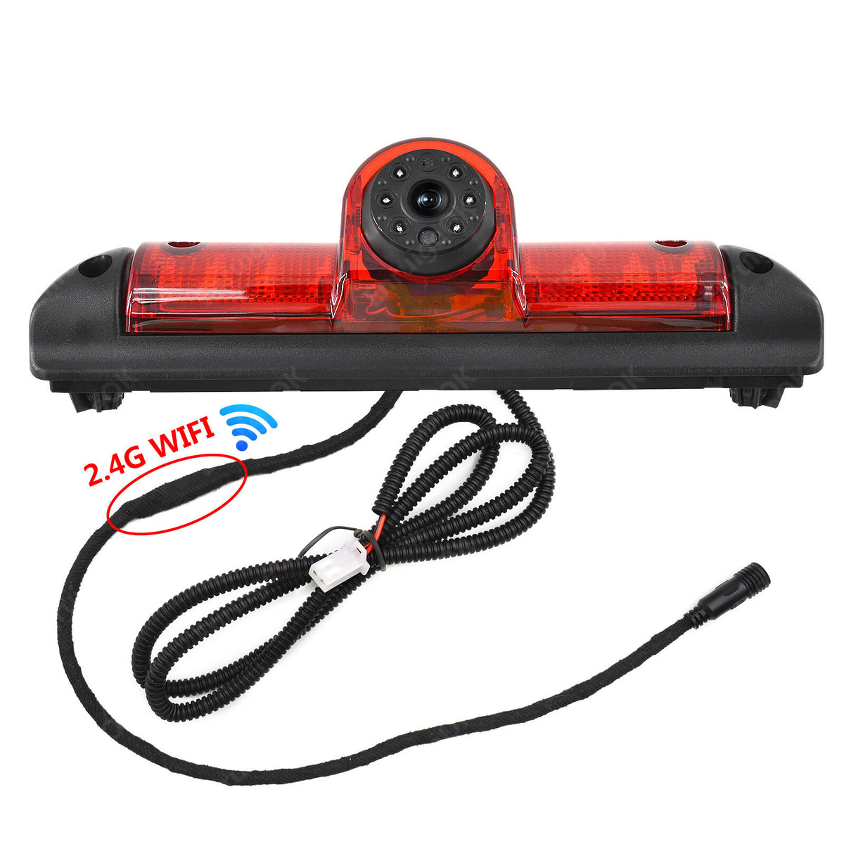 Wireless Brake Light Reversing Camera For Fiat Ducato Citroen Relay & 5" Monitor10