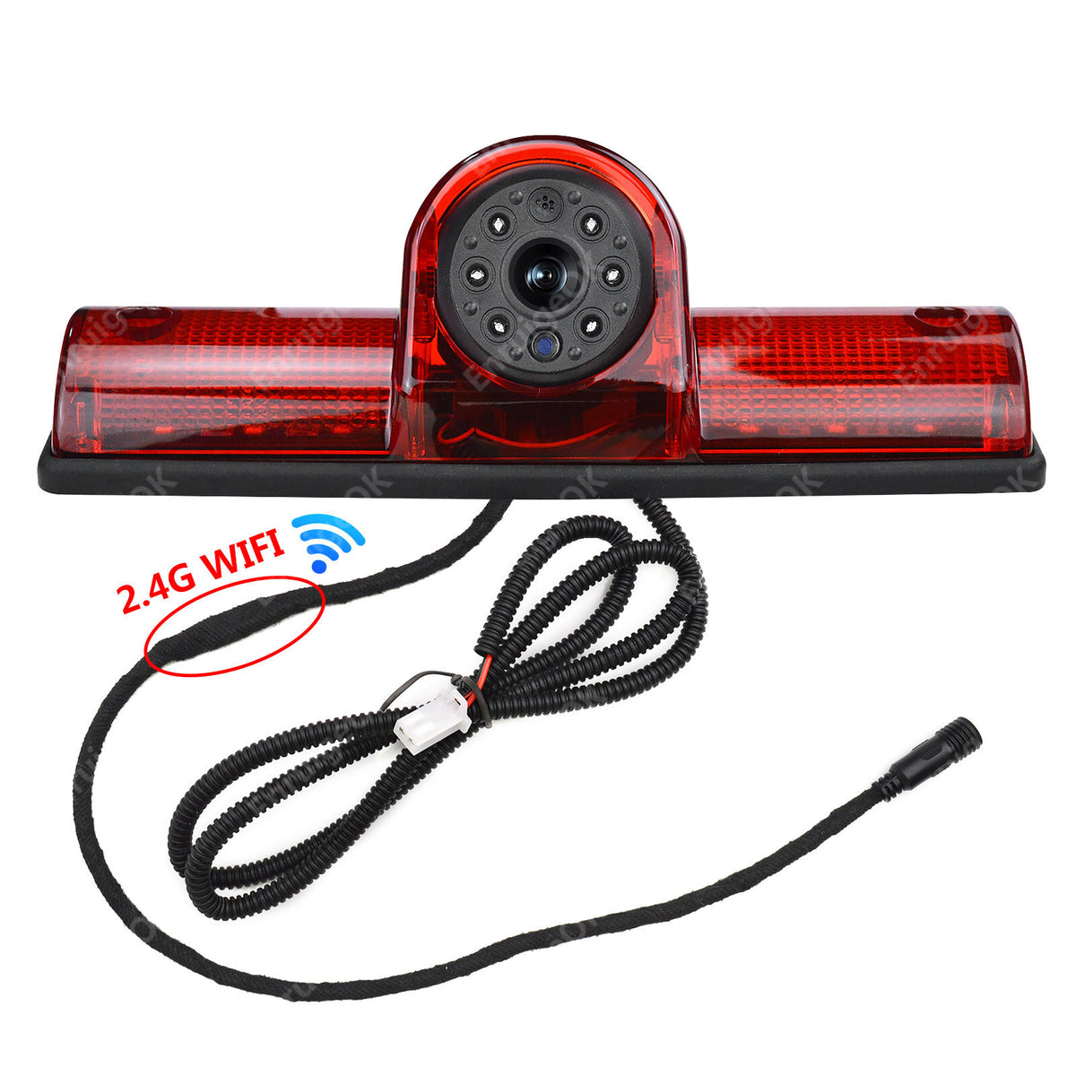 Wireless Universal High Level Brake Light Reverse Camera Kit for Commercial Vans16