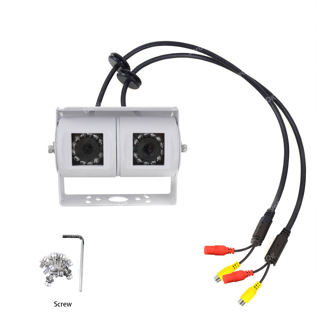 Motorhome Van Dual Twin Commercial Reversing Reverse Rear View Parking Camera8